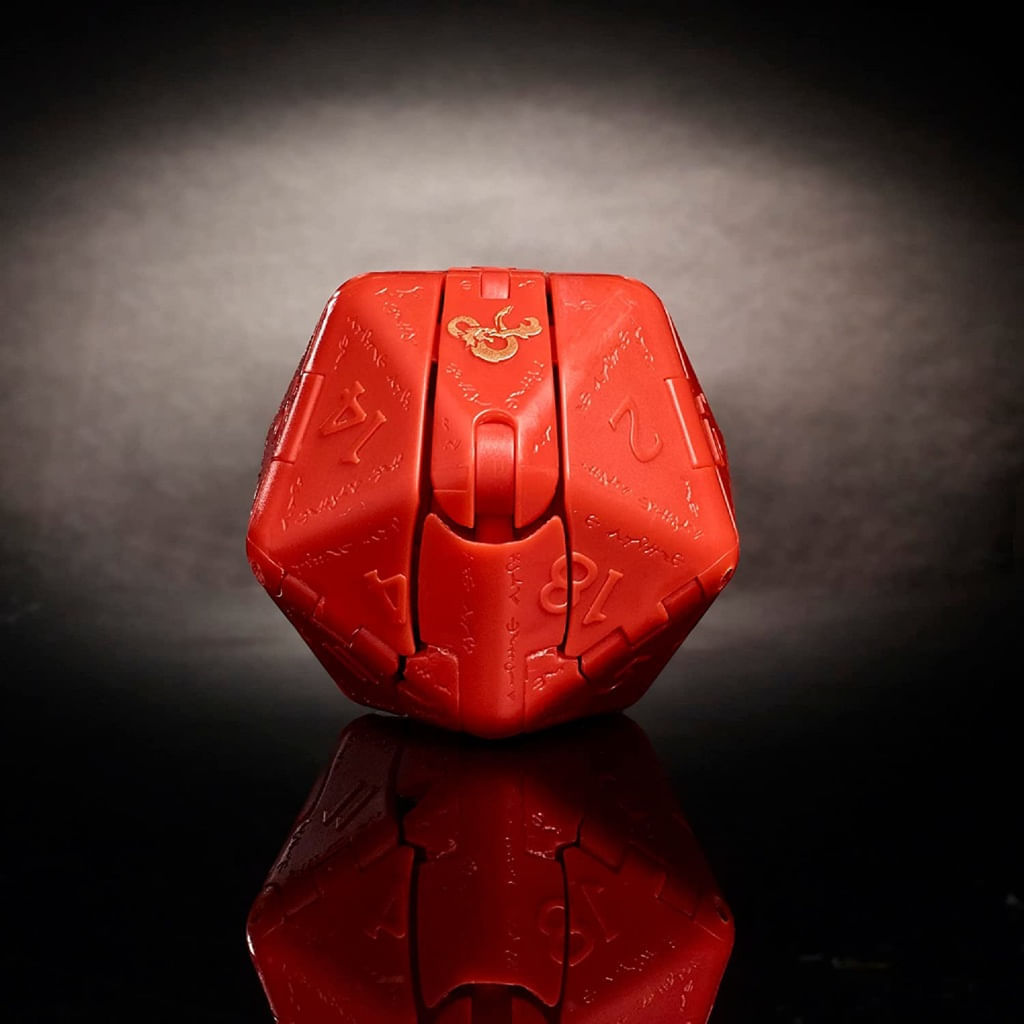 Encontraproduto.com.br - Figura Dado - Caverna do Dragão Filme - Dragão Vermelho Themberchaud - Hasbro