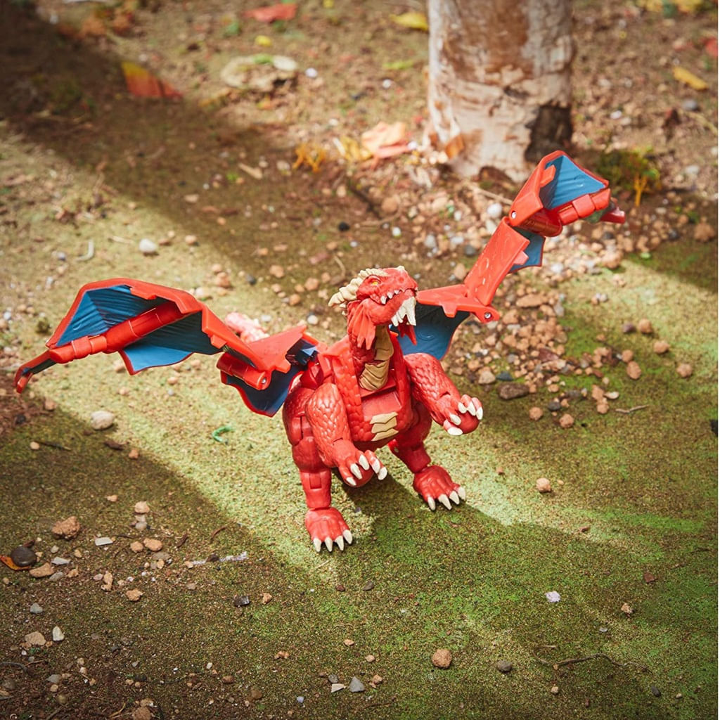 Encontraproduto.com.br - Figura Dado - Caverna do Dragão Filme - Dragão Vermelho Themberchaud - Hasbro