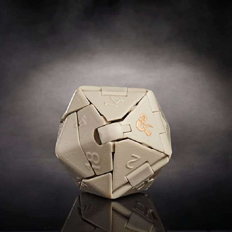 Encontraproduto.com.br - Figura de Ação - Dado D20 - Dungeons E Dragons Honra Entre Dragões - Urso Coruja Branco - Hasbro