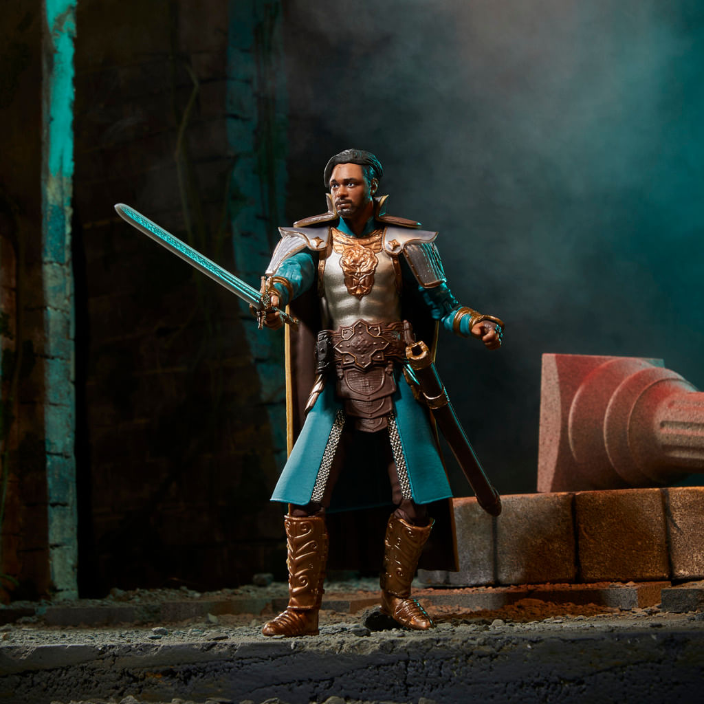 Encontraproduto.com.br - Boneco Articulado - Dungeons E Dragons Honra Entre Ladrões - Arquivo Dourado - Xenk - Hasbro