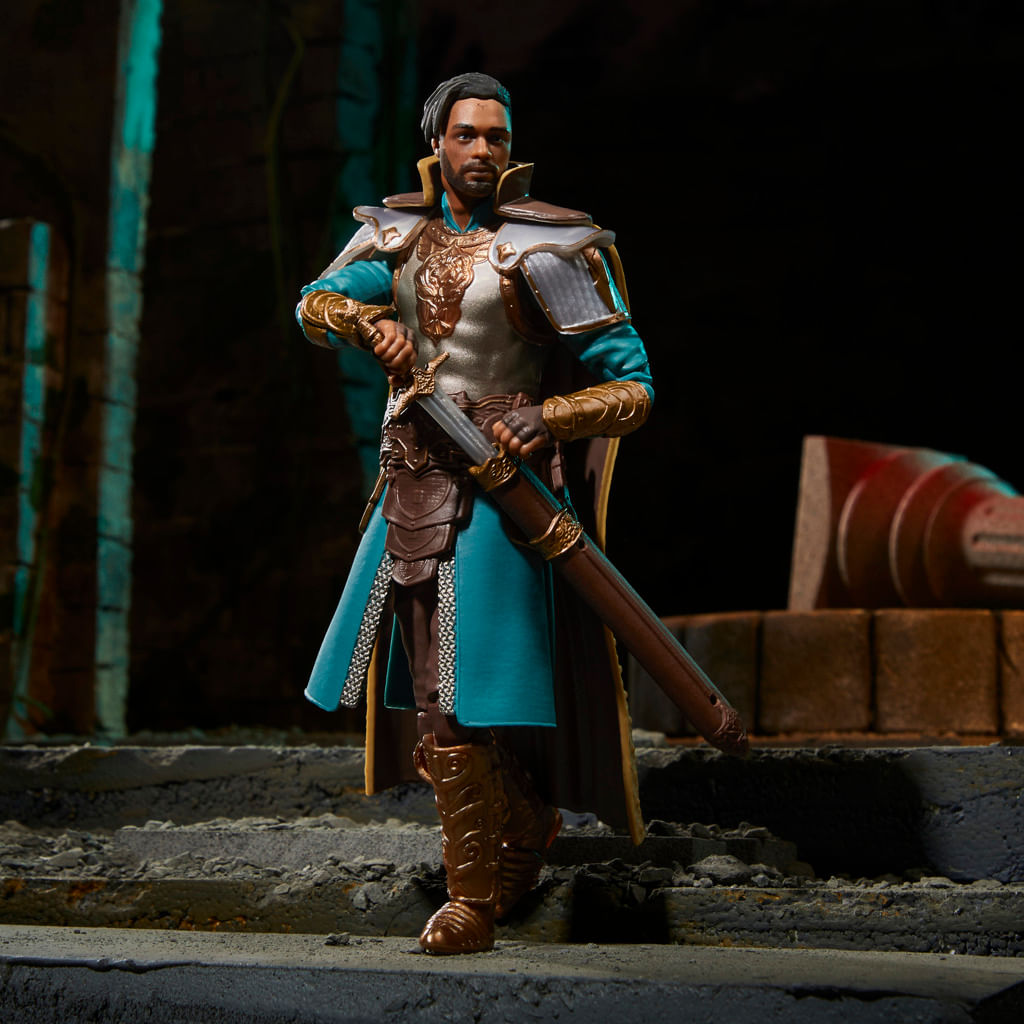 Encontraproduto.com.br - Boneco Articulado - Dungeons E Dragons Honra Entre Ladrões - Arquivo Dourado - Xenk - Hasbro