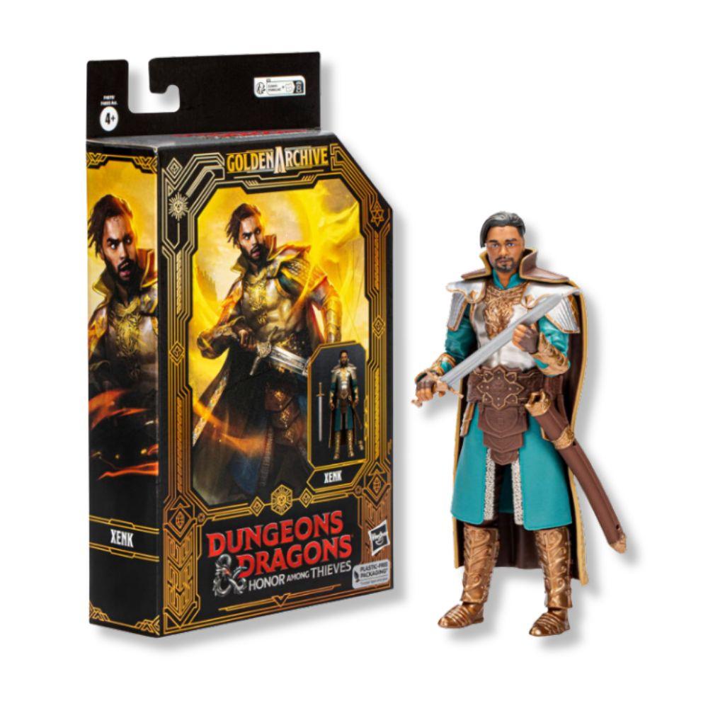 Encontraproduto.com.br - Boneco Articulado - Dungeons E Dragons Honra Entre Ladrões - Arquivo Dourado - Xenk - Hasbro