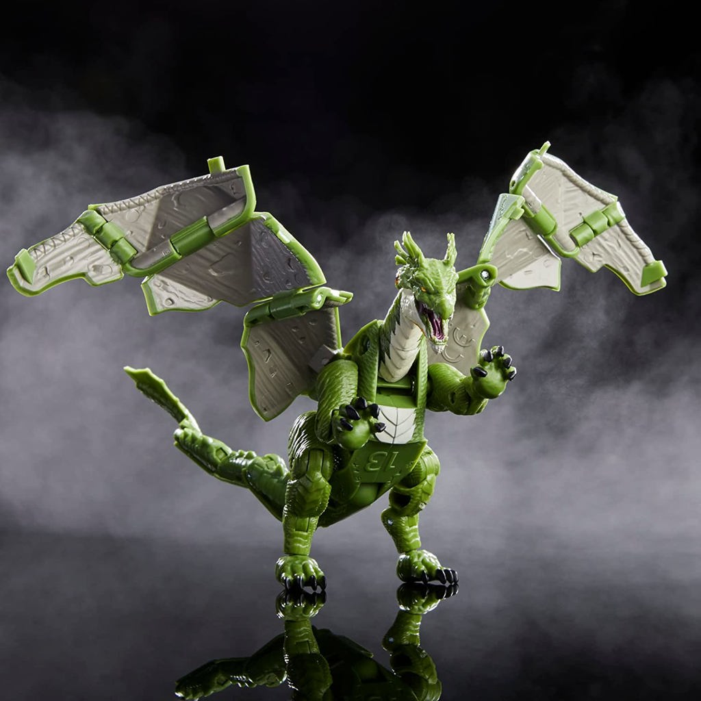 Encontraproduto.com.br - Figura de Ação - Dado D20 - Dungeons E Dragons Honra Entre Dragões - Dragão Verde - Hasbro