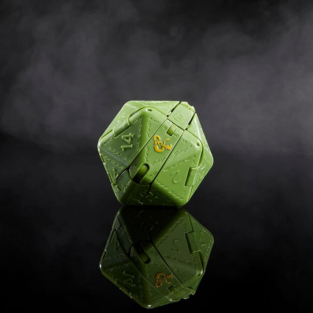 Encontraproduto.com.br - Figura de Ação - Dado D20 - Dungeons E Dragons Honra Entre Dragões - Dragão Verde - Hasbro