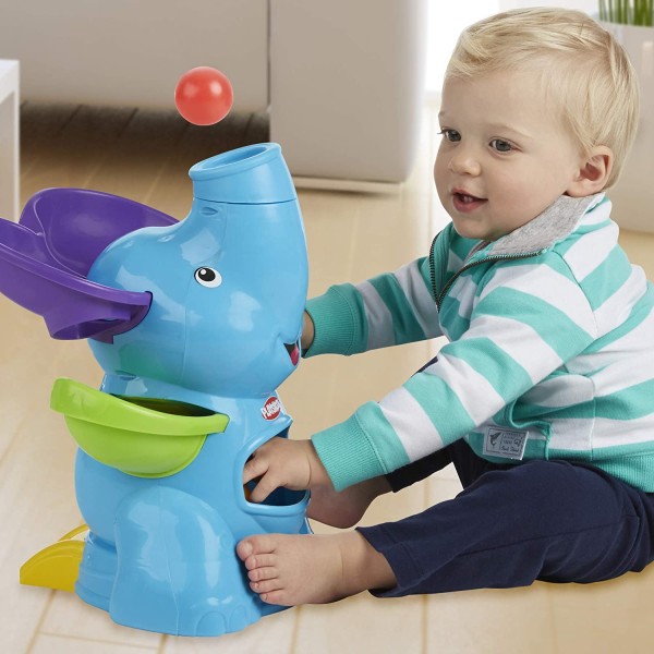 Encontraproduto.com.br - Poppin Park Elefante Playskool Bolinhas Voadoras - Hasbro