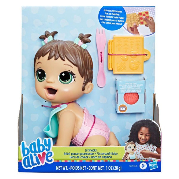 Encontraproduto.com.br - Boneca Baby Alive - Hora da Papinha - Morena HASBRO