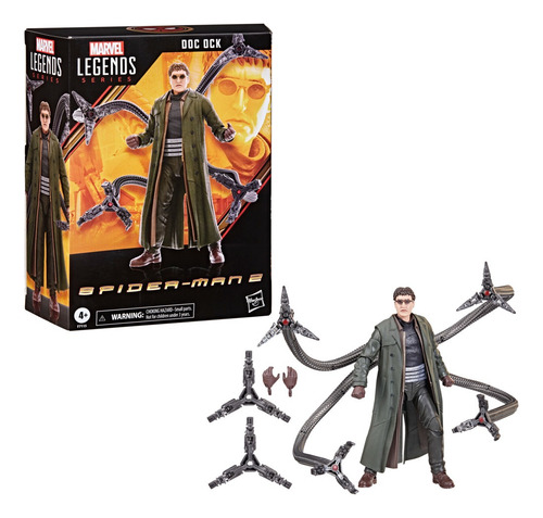 Figura Marvel Legends SpiderMan Silk e Doc Ock Hasbro F3462