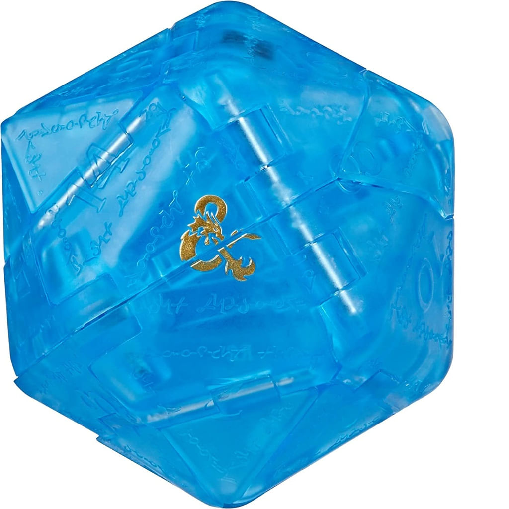 Encontraproduto.com.br - Dado Grande D20 Dicelings Fera Deslocadora Dungeons & Dragons F8022 Azul Hasbro