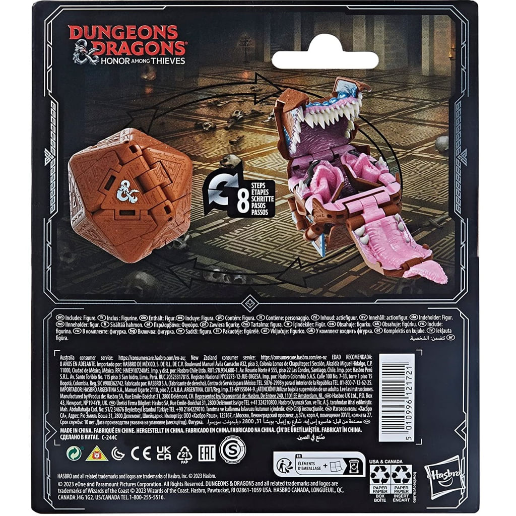 Encontraproduto.com.br - Figura de Ação - Dado D20 - Dungeons E Dragons Honra Entre Dragões - Mimic - Hasbro