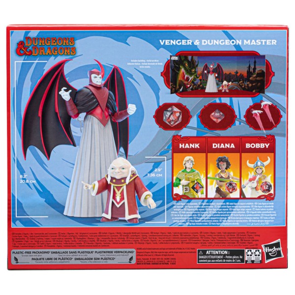 Encontraproduto.com.br - Dungeons & Dragons Cartoon Venger & Dungeon - Hasbro