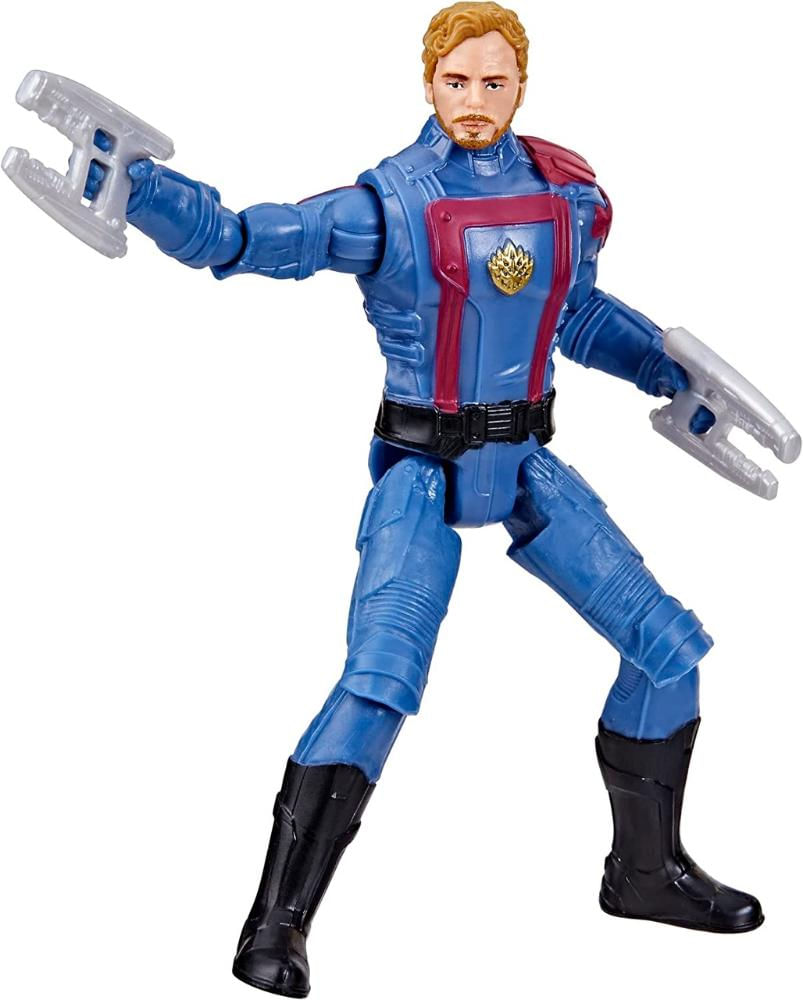 Boneco com Acessórios - Disney - Marvel - Guardiões da Galáxia 3 - Senhor das Estrelas - Hasbro