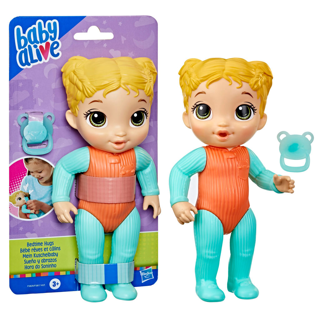 Encontraproduto.com.br - Boneca Bebê com Acessório - Baby Alive - Hora do Soninho - Modelos Sortidos - Hasbro