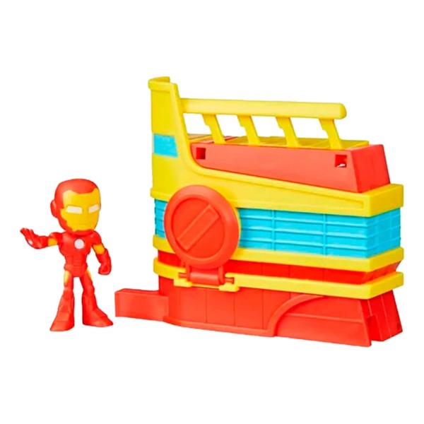 Encontraproduto.com.br - Playset Marvel Hasbro Torre Do Stark F9344 (MP)
