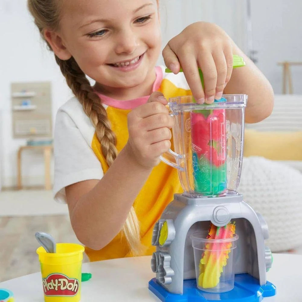 Encontraproduto.com.br - Conjunto Play-Doh Swirlin Blend Hasbro