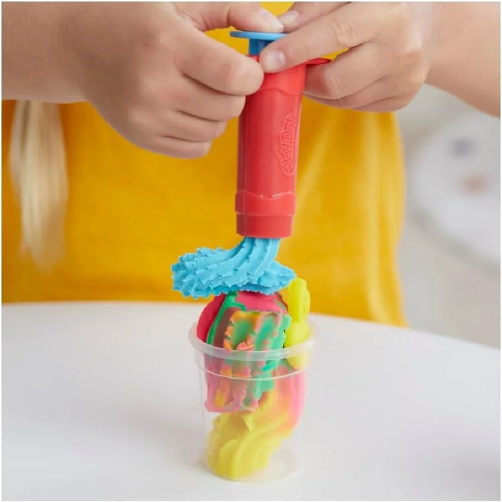 Encontraproduto.com.br - Conjunto Play-Doh Swirlin Blend Hasbro
