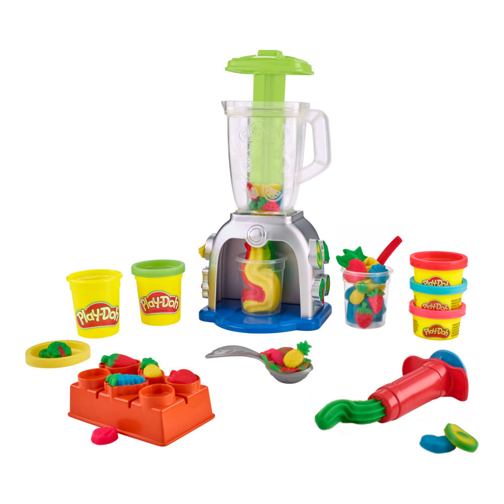Encontraproduto.com.br - Conjunto Play-Doh Swirlin Blend Hasbro