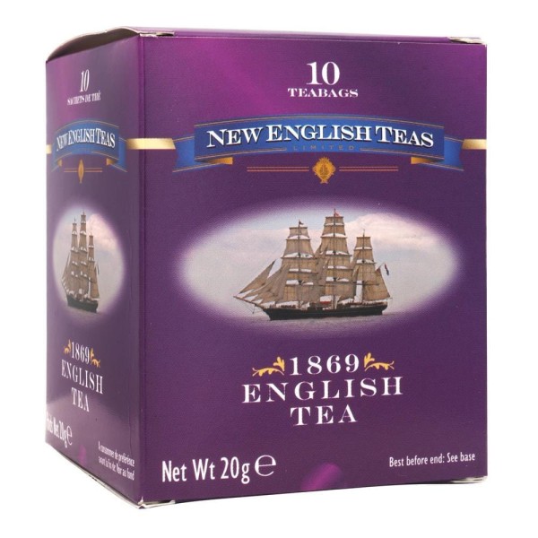 Encontraproduto.com.br - Chá New English Teas 1869 Com 10 Sachês 20g
