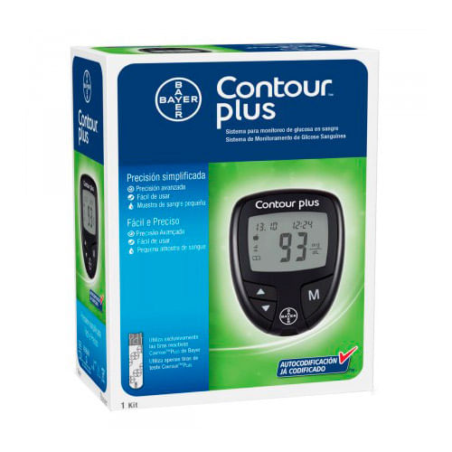Kit Glicosimetro Contour Plus
