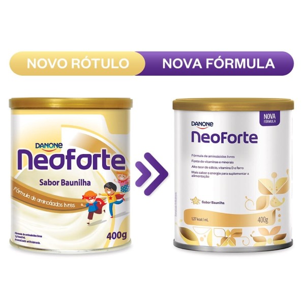 Encontraproduto.com.br - Alimento Para Nutrição Baunilha Neoforte 400g