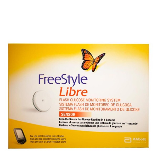 Sensor Para Monitoramento De Glicose Freestyle Libre Digital 1 Unidade