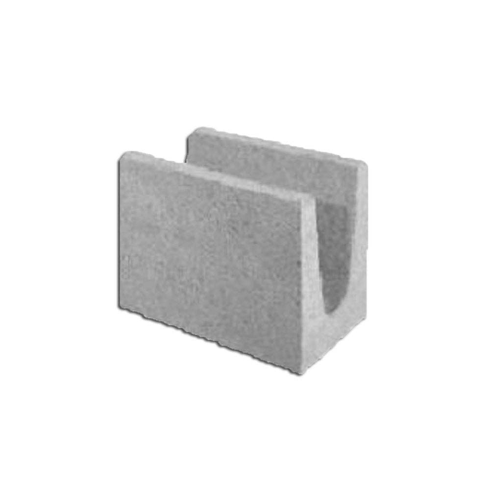 1/2 Canaleta 14x19x19cm estrutural Ramos