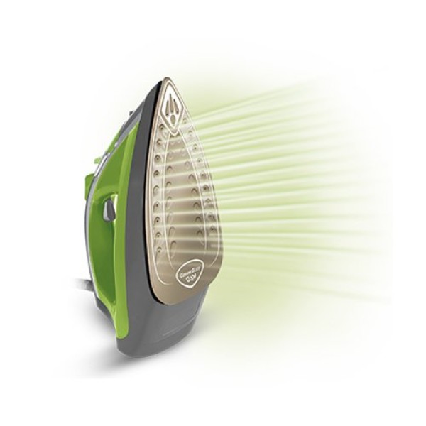 Encontraproduto.com.br - Ferro de Passar a Vapor Arno Ecogliss 1200W, 127V Verde - FEC1