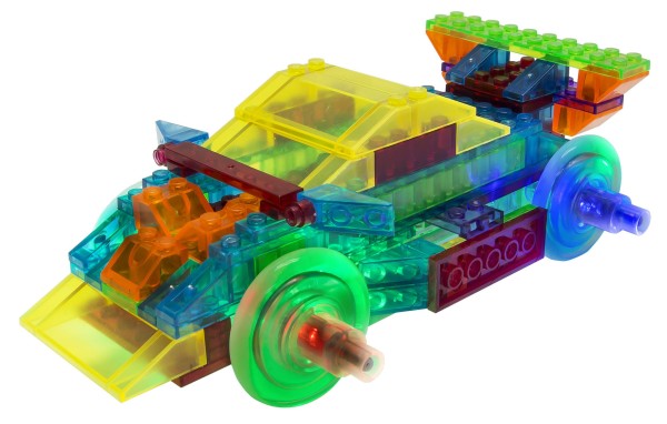 Encontraproduto.com.br - Carro Esporte 8 em 1 Laser Pegs