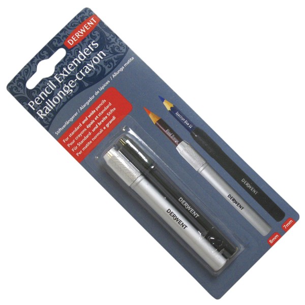 Encontraproduto.com.br - Extensor para Lápis Kit com 2 Unidades Derwent