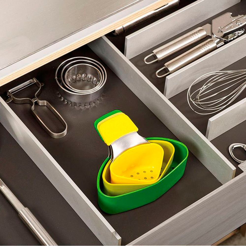 Encontraproduto.com.br - Conjunto 3 Recipientes para Cozimento à Vapor Nest Steam Joseph & Joseph