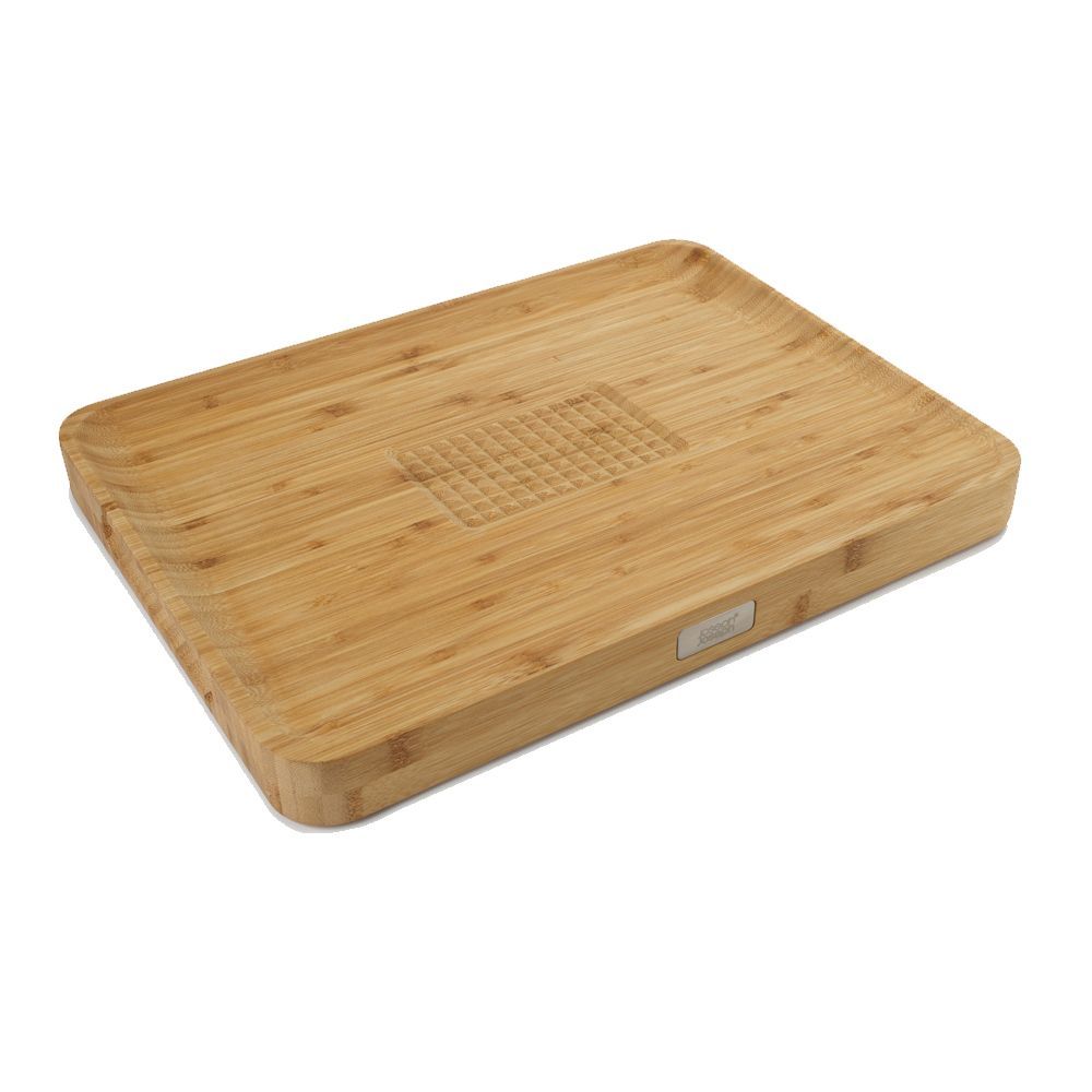 Encontraproduto.com.br - Tábua de Corte Multifuncional em Bambu Cut&Cave Joseph & Joseph