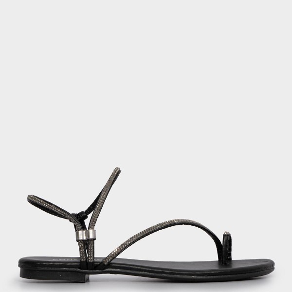 Encontraproduto.com.br - Bota Ankle Boot Couro Preto