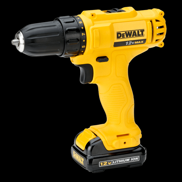 Encontraproduto.com.br - Furadeira / Parafusadeira  3/8 10mm 12V Max Íon de Lítio Bivolt Dewalt