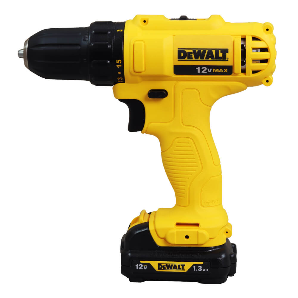 Encontraproduto.com.br - Furadeira / Parafusadeira  3/8 10mm 12V Max Íon de Lítio Bivolt Dewalt