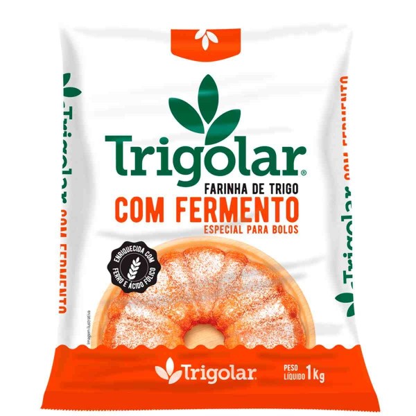 Encontraproduto.com.br - Farinha de Trigo Trigolar Com Fermento Tipo 1 - 1kg
