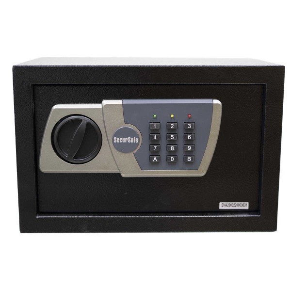 Encontraproduto.com.br - Cofre Eletrônico Latcor SecurSafe Preto 720EV-TA2