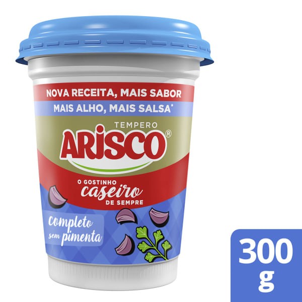 Tempero Arisco Completo sem Pimenta 300g