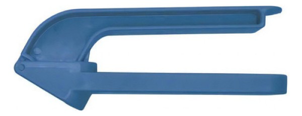 Espremedor de alho em plástico Fackelmann Elemental 17x6x3cm azul