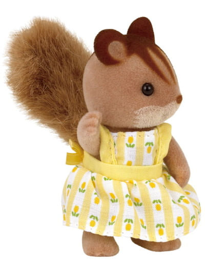 Encontraproduto.com.br - Sylvanian Families - Familia dos Esquilos Noz - Epoch Magia