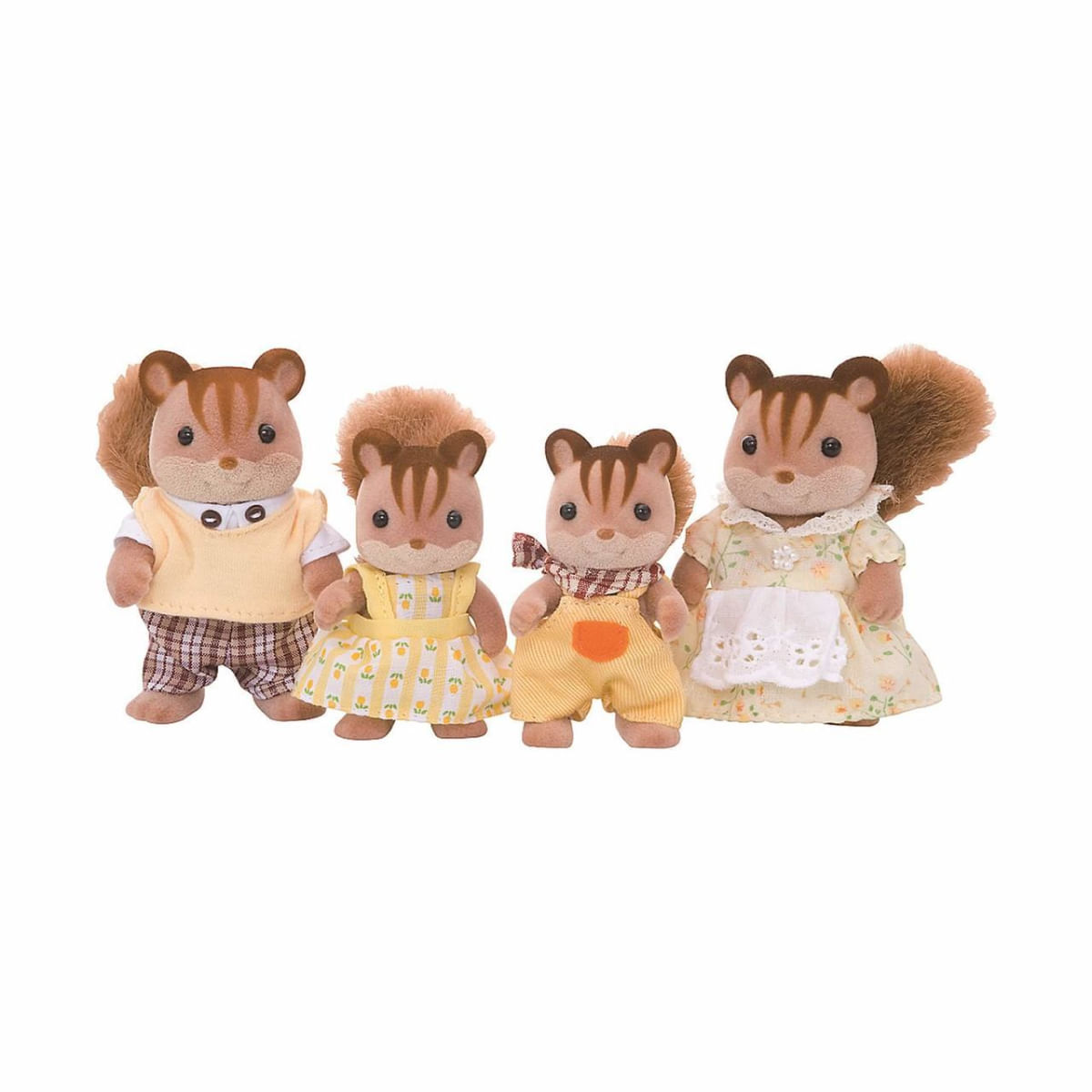 Encontraproduto.com.br - Sylvanian Families - Familia dos Esquilos Noz - Epoch Magia