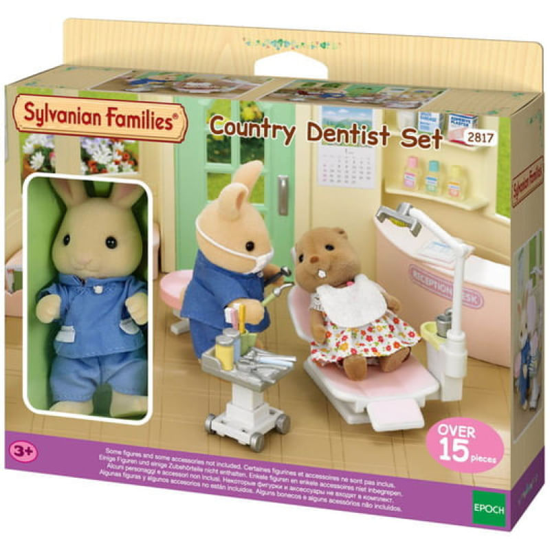 Encontraproduto.com.br - Sylvanian Families - Dentista do Campo - Epoch Magia