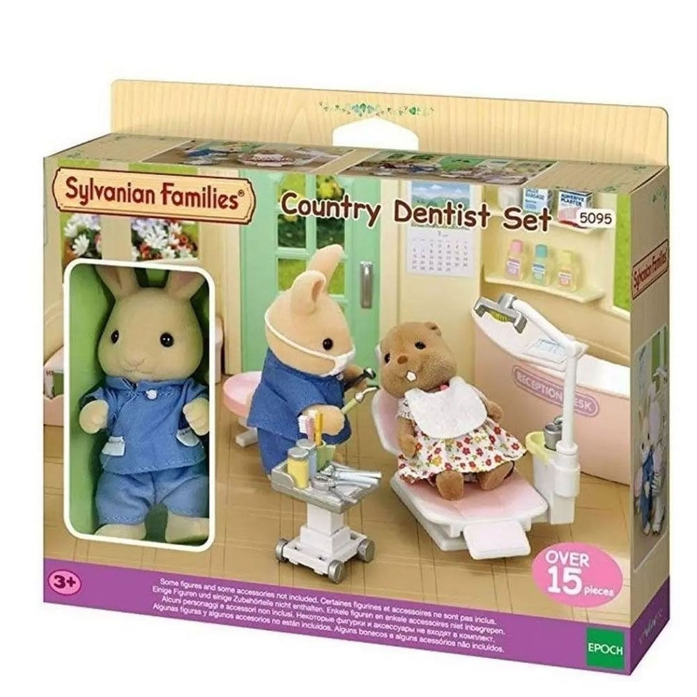 Encontraproduto.com.br - Sylvanian Families - Dentista do Campo - Epoch Magia
