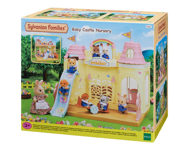 Encontraproduto.com.br - Sylvanian Families - Castelo Jardim Da Infância - Epoch Magia
