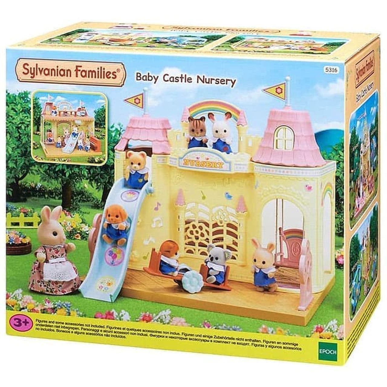 Encontraproduto.com.br - Sylvanian Families - Castelo Jardim Da Infância - Epoch Magia