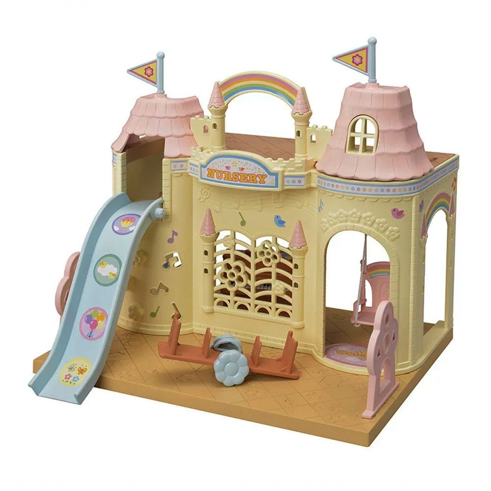 Encontraproduto.com.br - Sylvanian Families - Castelo Jardim Da Infância - Epoch Magia
