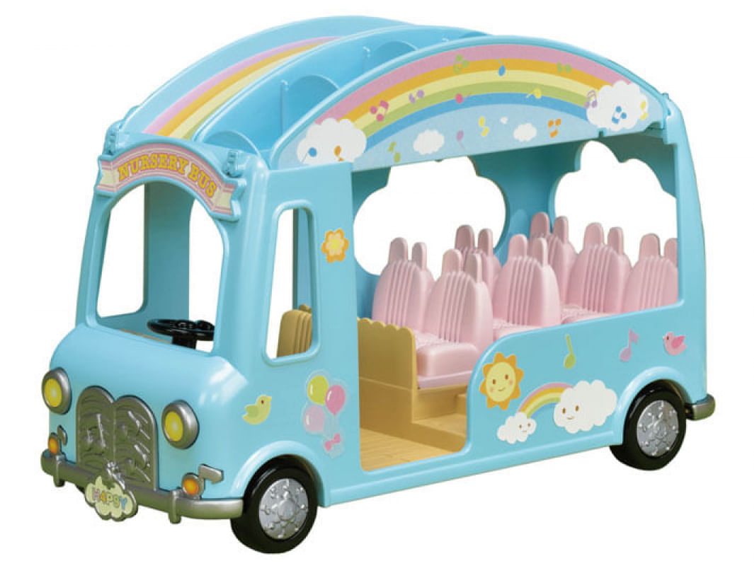 Onibus Arco-íris Sylvanian Families Epoch Magia