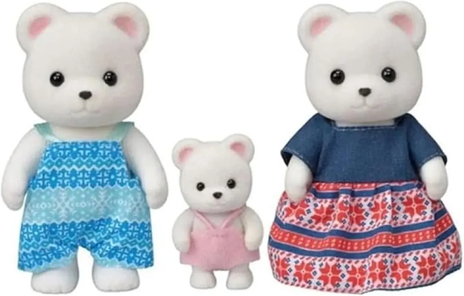 Encontraproduto.com.br - Sylvanian Families - Familia dos Ursos Polares - Epoch Magia