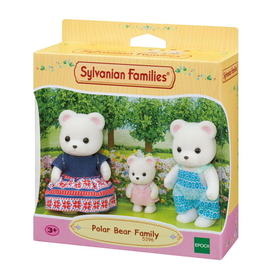 Encontraproduto.com.br - Sylvanian Families - Familia dos Ursos Polares - Epoch Magia