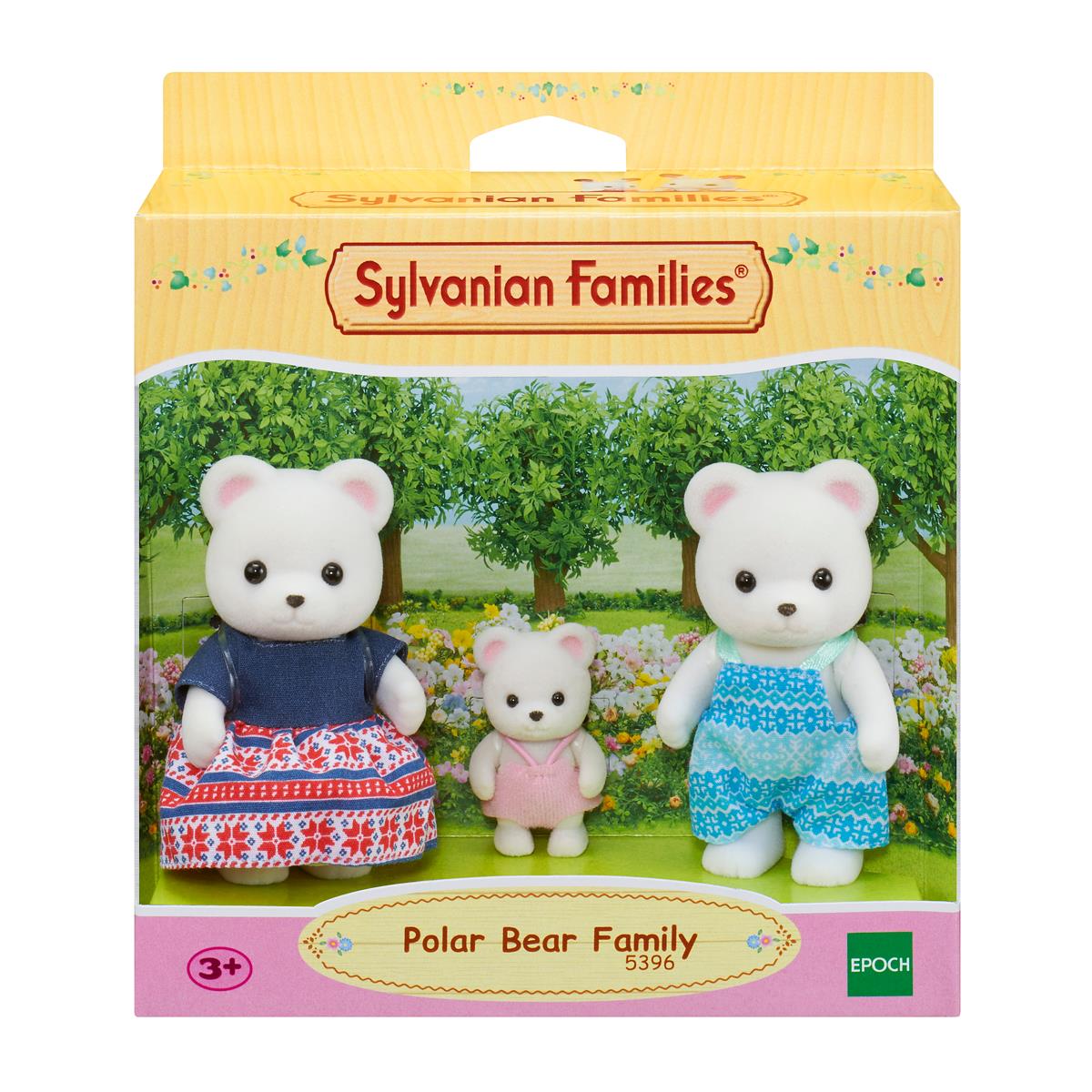 Encontraproduto.com.br - Sylvanian Families - Familia dos Ursos Polares - Epoch Magia