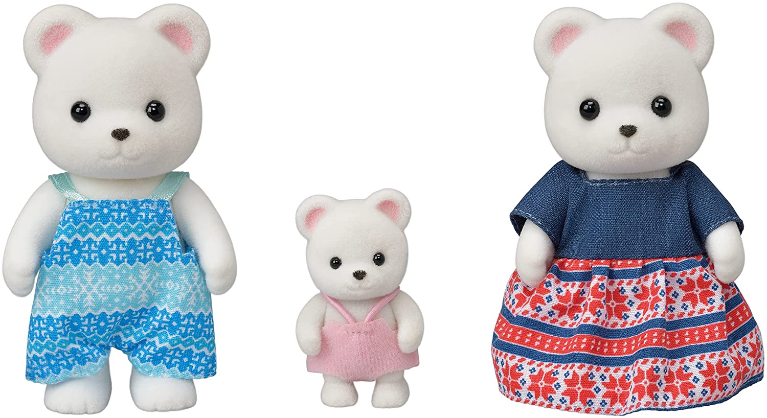 Encontraproduto.com.br - Sylvanian Families - Familia dos Ursos Polares - Epoch Magia