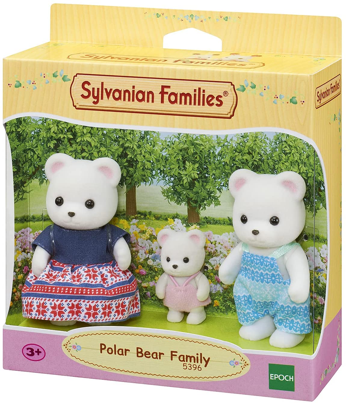 Encontraproduto.com.br - Sylvanian Families - Familia dos Ursos Polares - Epoch Magia